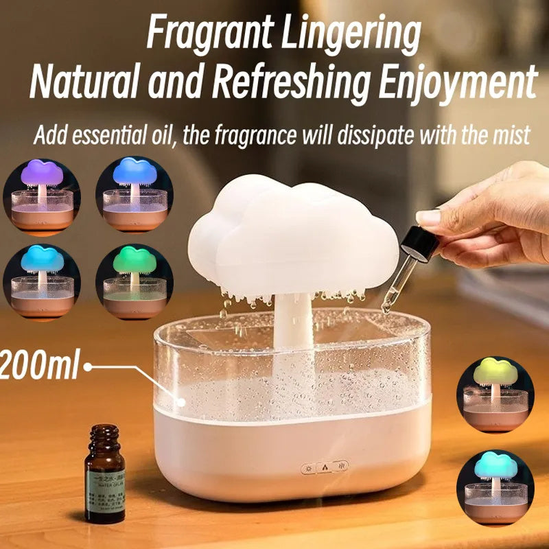 Rain Cloud LED Aroma Diffuser