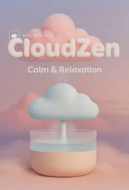 Rain Cloud LED Aroma Diffuser